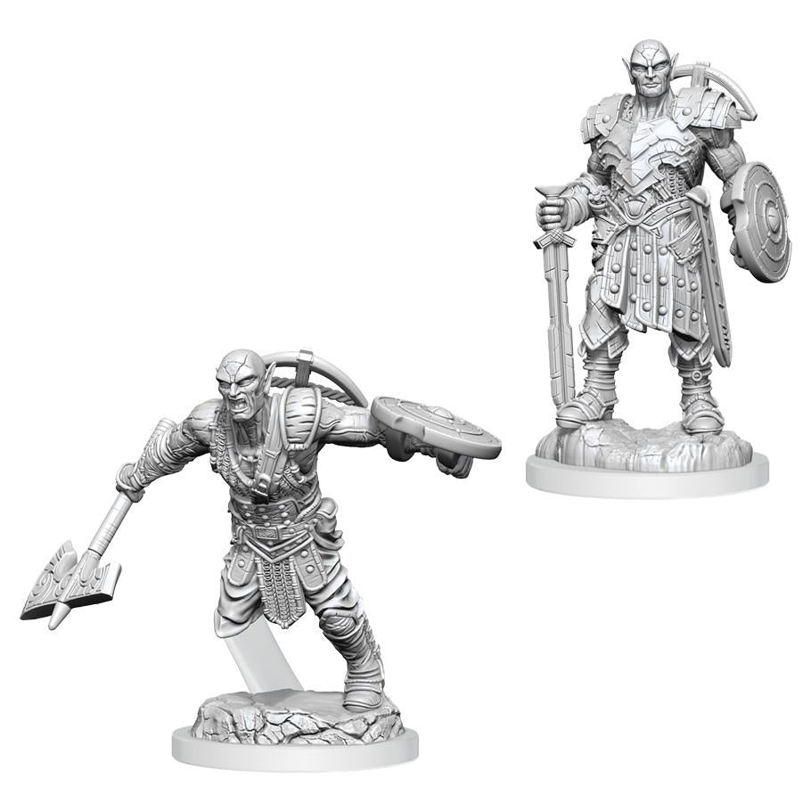 WZK90402 Dungeons & Dragons Nolzurs Marvelous Earth Genasi Fighter W20 Miniature