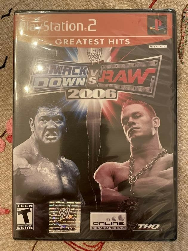 WWE PS2-Smackdown vs Raw 2006