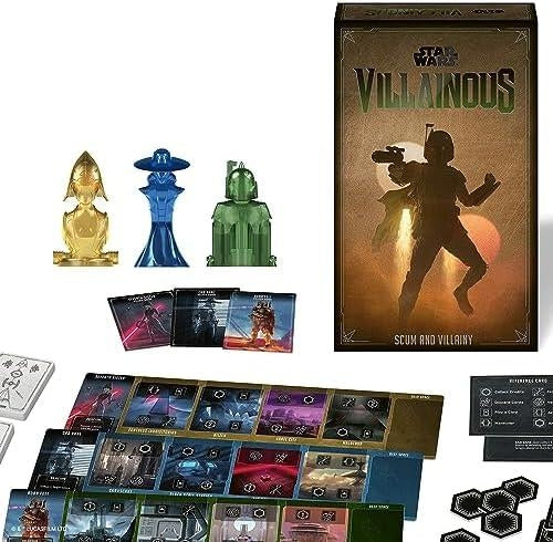 Star Wars Villainous: Scum and Villainy Strategy Board Game for Ages 10 & Up ? the First Star Wars Villainous Expandalone