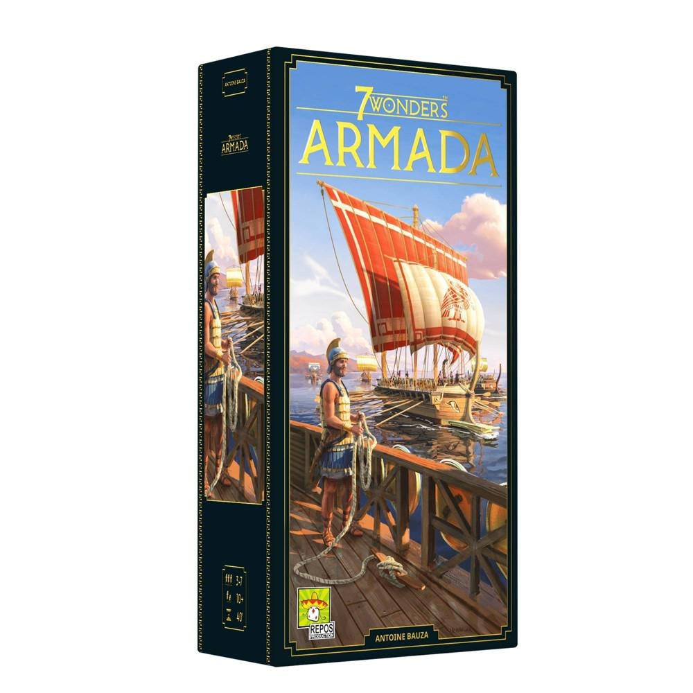 Repos Production 7 Wonders Armada Expansion New Edition Set
