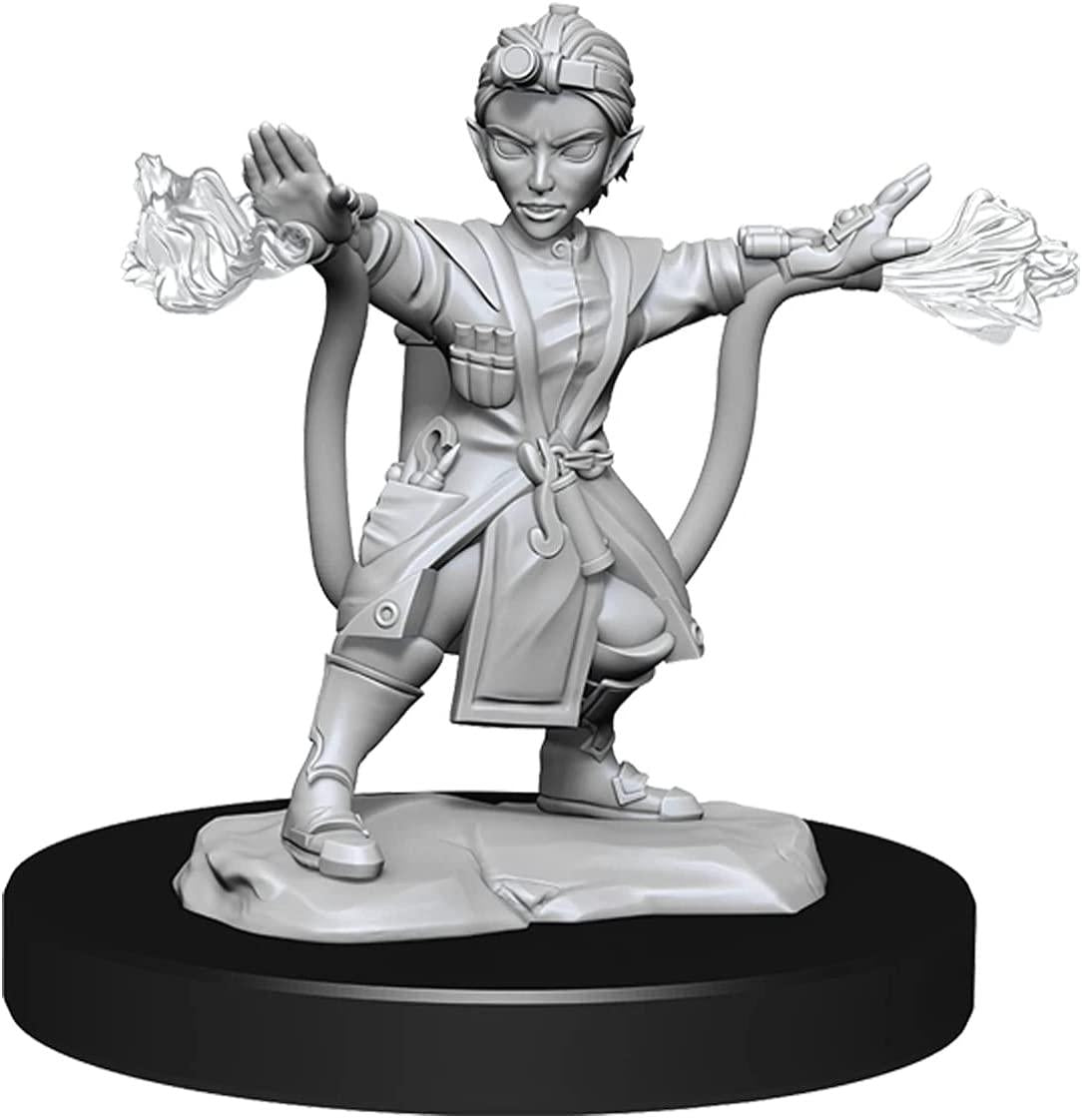 Wizkids WZK90231 D&D Nolzurs Marvelous Unpainted Gnome Artificer Female W14 Miniature