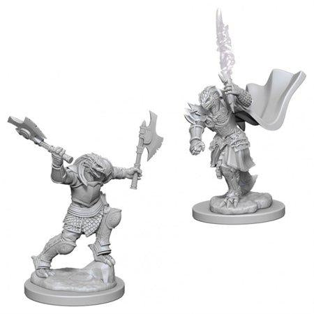 Neca D&D Nolzurs Marvelous Unpainted Miniatures: Wave 4: Dragonborn Female Fighter
