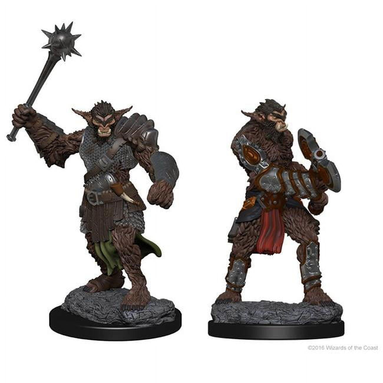 WizKids WZK72562 Dungeons & Dragons Nolzurs Marvelous Unpainted BugBears W1 Miniature