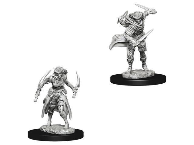 NECA D&D Nolzurs Marvelous Unpainted Miniatures: Wave 7: Tiefling Female Rogue
