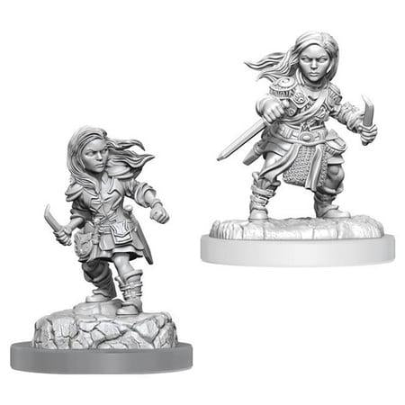 Wizkids WZK90403 Dungeons & Dragons Nolzurs Marvelous Halfling Rogue Female W20 Miniature