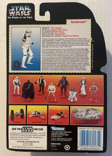 Star Wars: Power of the Force Red Card > Stormtrooper Action Figure