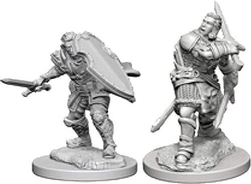 Wizkids WZK72629 Dungeons & Dragons Nolzurs Marvelous Unpainted Human Male Paladin Miniature