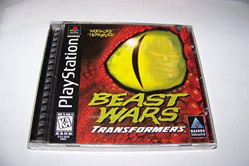 Beast Wars Transformers PlayStation 1 PS1 Game Disc + Case