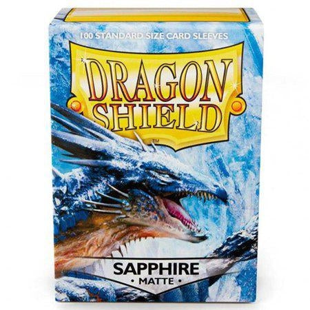Arcane Tinman Sleeves: Dragon Shield Matte Sapphire (100)