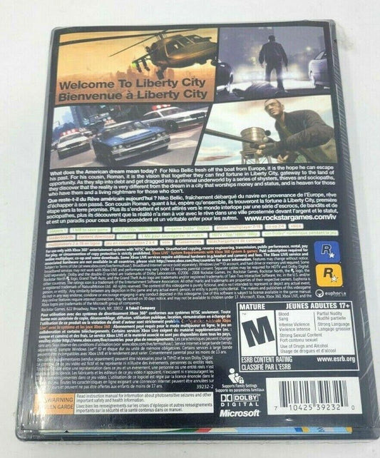 Grand Theft Auto IV Xbox 360