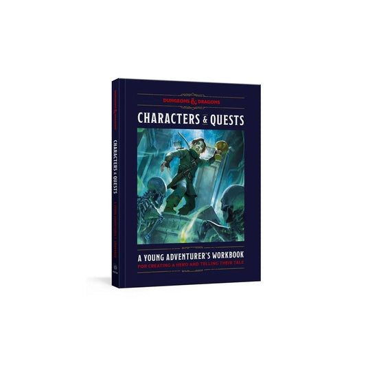 Characters & Quests (Dungeons & Dragons) - (Dungeons & Dragons Young Adventurer's Guides) by Sarra SCHERB & Official Dungeons & Dragons Licensed