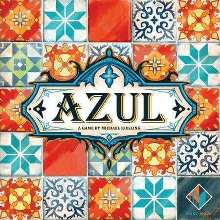Azul-Board Game Strategy-Board Game Mosaic-Tile Placement Game Family-Board Game for Adults and Kids Ages 8 and Up 2 to 4 Players