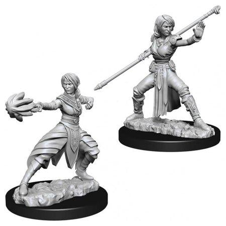 Nolzur's Marvelous Miniatures Wizkids - D&D Female Half-Elf Monk