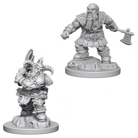 Neca D&D Nolzurs Marvelous Unpainted Miniatures: Wave 6: Male Dwarf Barbarian