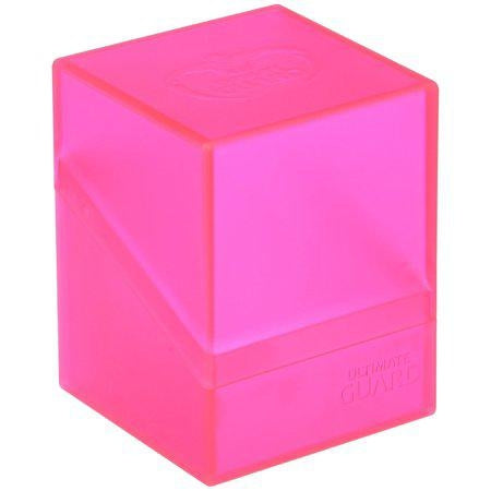 Ultimate Guard Boulder Deck Case 100+ Card Game, Rhodonite Pink