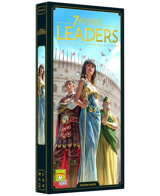 Repos Production 7 Wonders Leaders Expansion New Edition Set