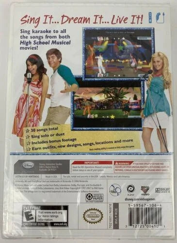 High School Musical: Sing It! (WII)