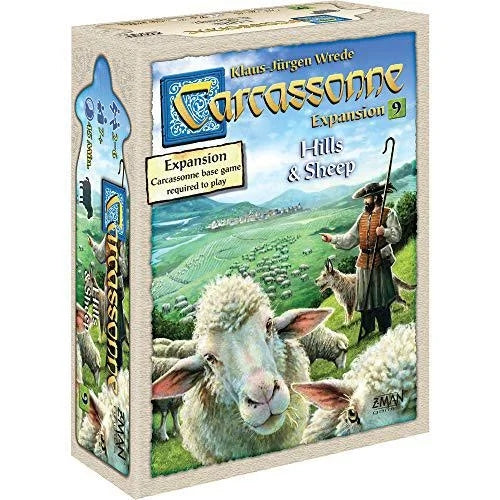Z-Man Games Carcassone Hills & Sheep Expansion