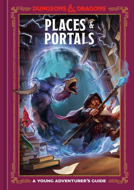 Places & Portals (Dungeons & Dragons) - (Dungeons & Dragons Young Adventurer's Guides) (Hardcover)