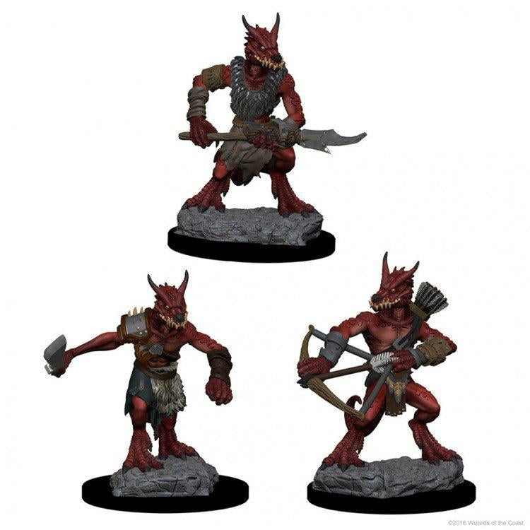Wizkids WZK72557 Dungeons & Dragons Nolzurs Marvelous Unpainted Kobolds W1 Miniature