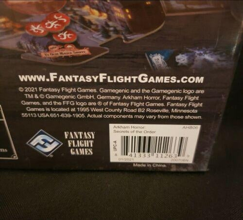 Arkham Horror 3rd Edition Secrets of The Order Board Game Expansion | Mystery Game | Cooperative Board Game for Adults | Ages 14+ | 1-6 Players | Avg Playtime 2-3 Hours | Made by Fantasy Flight Games