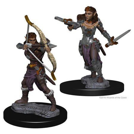 Wizkids WZK72638 Dungeons & Dragons Nolzurs Marvelous Unpainted Elf Female Ranger W1 Miniature