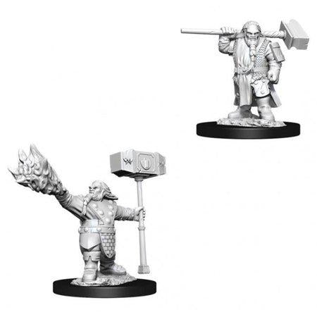 WizKids D&D Nolzurs Marvelous Upainted Miniatures: Wave 11: Male Dwarf Cleric