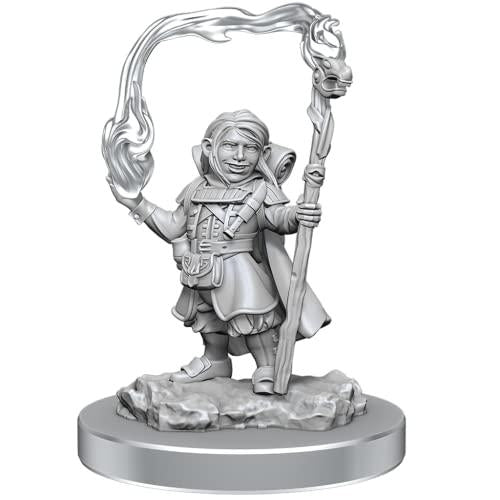 WZK90413 Dungeons & Dragons Nolzurs Marvelous Halfling Wizards W20 Miniature