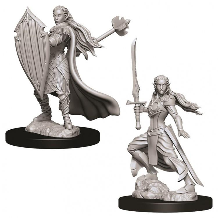 D&D Nolzurs Marvelous Unpainted Miniatures: Wave 9: Elf Female Paladin