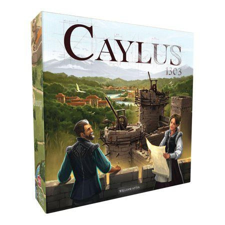 New Caylus 1303 [Space Cowboys] Board Game William Attia