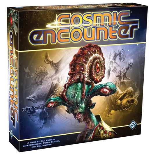 Cosmic Encounter 4th Edition Board Game by Fantasy Flight Games - Classic Intergalactic Conquest Strategy Game for Kids and Adults, Ages 14+, 3-5 Players, 1-2 Hour Playtime by Bill Eberle