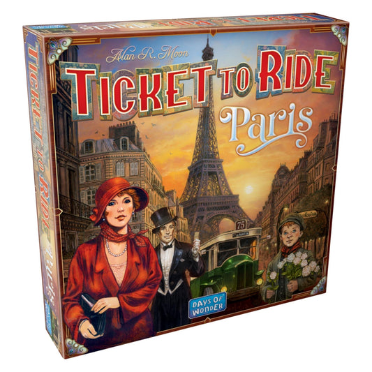 Ticket to Ride Paris Board Game