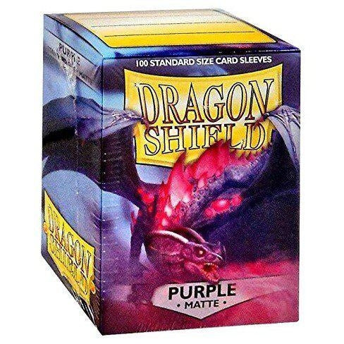 Dragon Shield 11009 Matte Purple Standard Sleeves (100 Sleeves) (B01G263L1K)