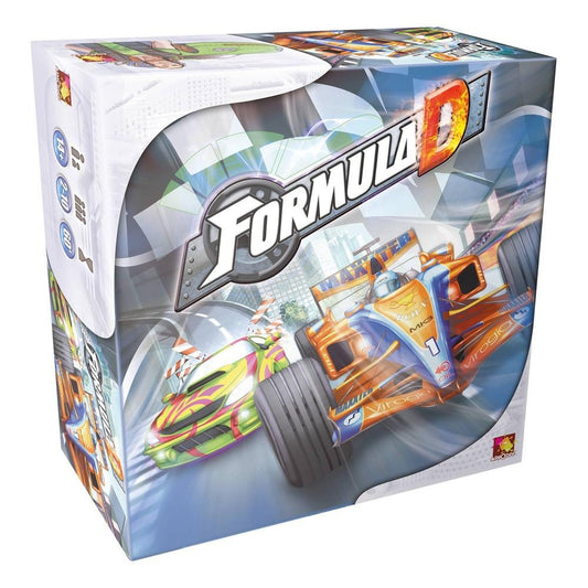 Formula D Board Game | Race Car Strategy Game | Fun Auto Racing Game for Adults and Kids | Ages 8+ |2-10 Players | Average Playtime 60 Minutes | Made by Zygomatic