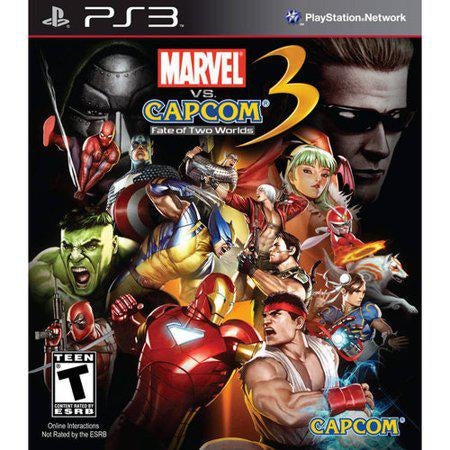Marvel vs Capcom 3 Fate of Two Worlds (PlayStation 3)