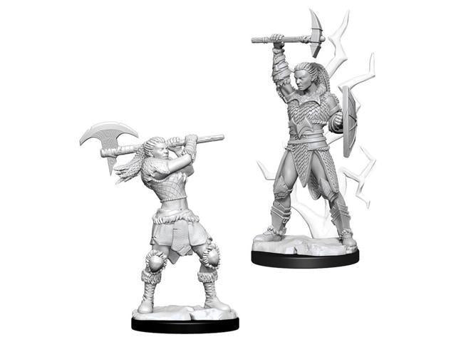 Nolzurs Marvelous Miniatures Wizkids - D&D Female Goliath Barbarian
