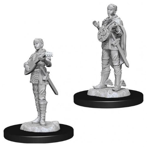 WizKids WZK73538 Dungeons & Dragons Nolzurs Marvelous Miniatures - Female Half-Elf Bard W7