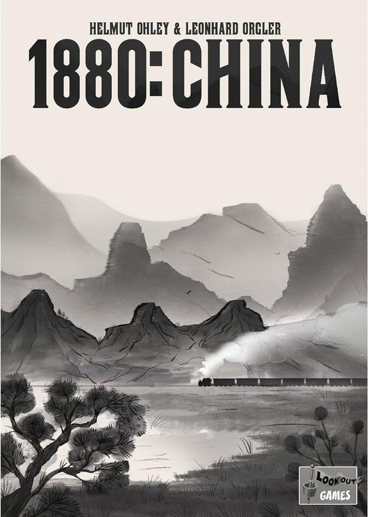 1800 China Board Game (Revised Edition) | Train Network Route Building Strategy Game | Family Game for Kids and Adults | Ages 13+ | 3-7 Players | Average Playtime 300+ Minutes | Made by Lookout Games