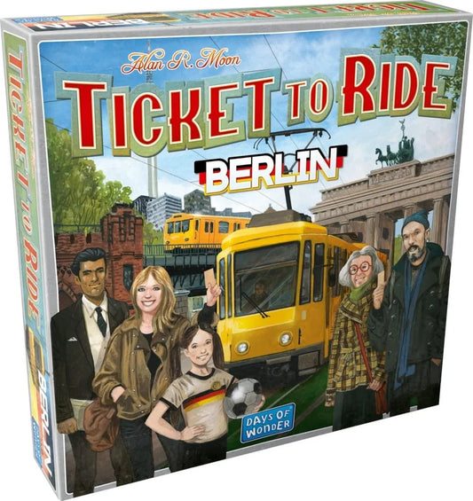 Ticket to Ride Berlin Board Game | Train Route-Building Strategy Game | Fun Family Game for Kids and Adults | Ages 8+ | 2-4 Players | Average Playtime 10-15 Minutes | Made by Days of Wonder