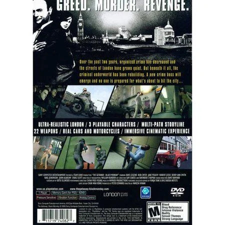 The Getaway Black Monday (PlayStation 2)