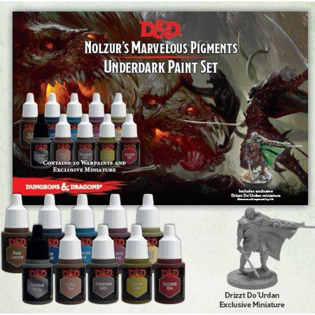 Dungeons and Dragons Nolzur`s Marvelous Pigments: Underdark Paint Expansion Set
