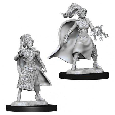 Wizkids WZK73832 Dungeons & Dragons Nolzurs Marvelous-Female Human Sorcerer W10 Miniature