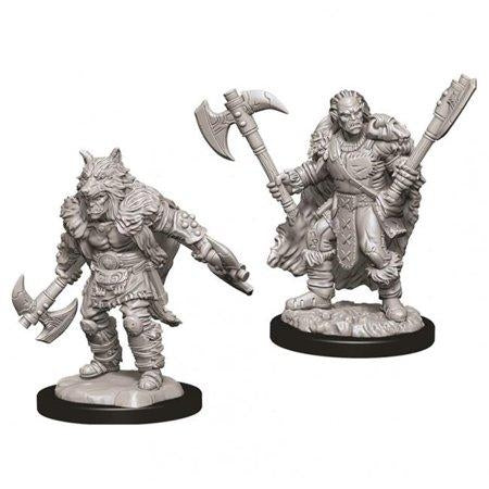 Wizkids WZK73704 Dungeons & Dragons Nolzurs Marvelous Male Half Orc Barbarian W9 Miniature