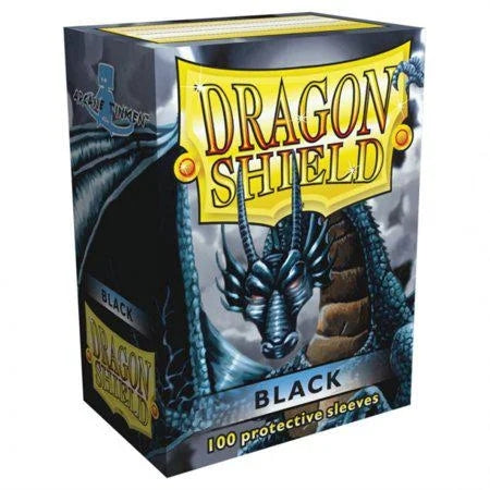 Dragon Shield Black Classic 100 Count Standard Sleeves