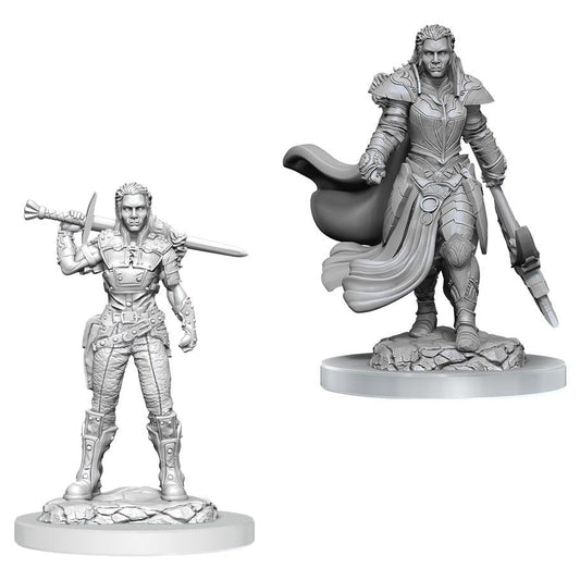WZK90405 Dungeons & Dragons Nolzurs Marvelous Orc Fighter Female W20 Miniature