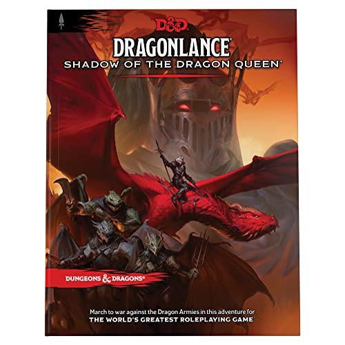 Dragonlance: Shadow of the Dragon Queen (Dungeons & Dragons Adventure Book) - by Coastards (Hardcover)