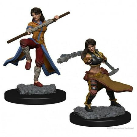 D&D NMU: Human Female Monk w1