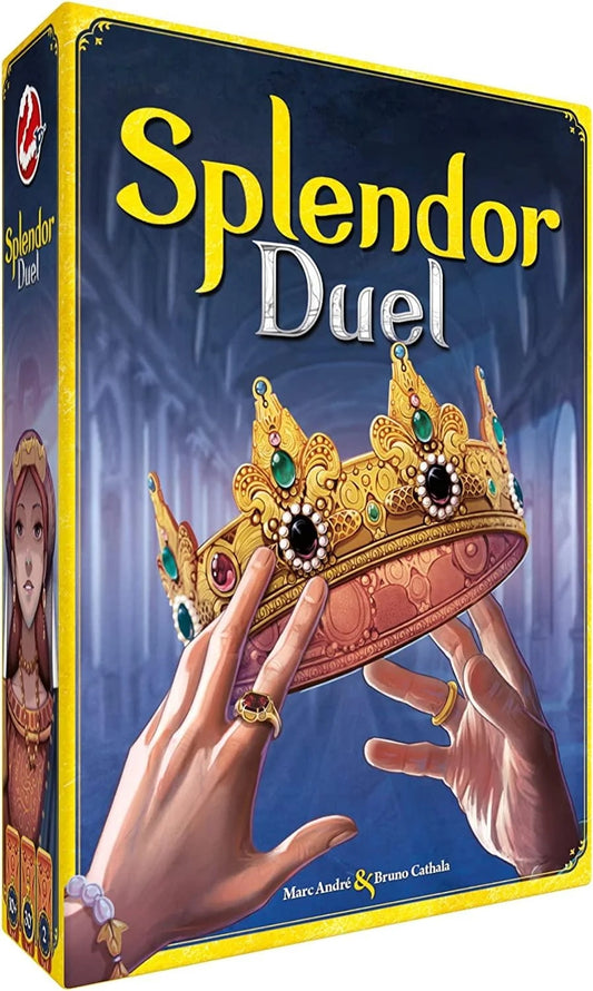 Space Cowboys Splendor Duel Board Game | Head-to-Head Strategy Game | Renaissance Gem Mining | Family Game for Kids and Adults | Ages 10+ | 2 Players | Average Playtime 30 Mins | Made