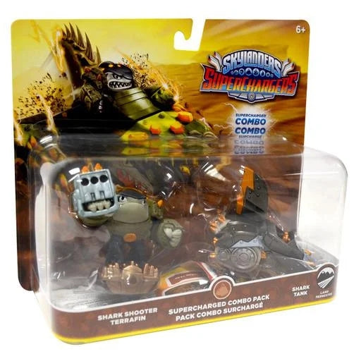 Skylanders Superchargers Dual Pack #1: Shark Shooter Terrafin and Shark Tank