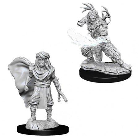 Neca D&D Nolzurs Marvelous Unpainted Miniatures: Wave 6: Human Male Druid
